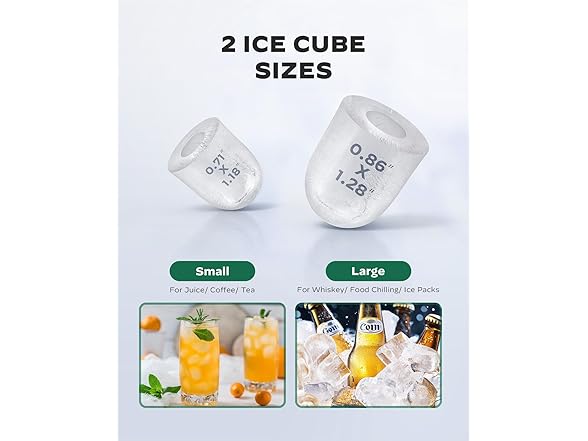 BELO VALE 1.8L Countertop Ice Maker