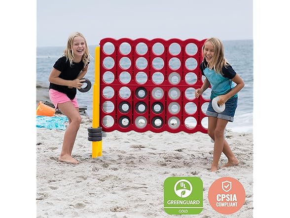 ECR4Kids Jumbo 4-To-Score, Giant Game
