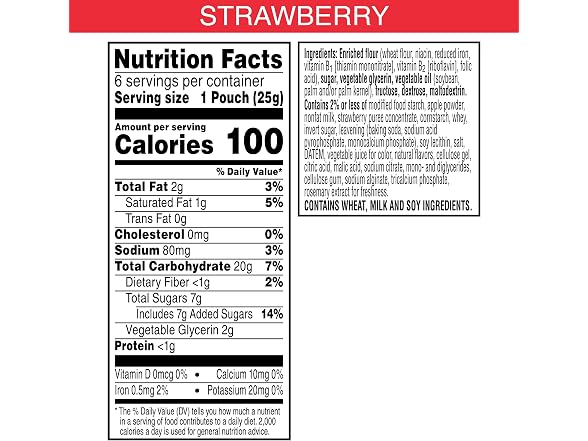 Special K Strawberry Pastry Crisps, 5.28