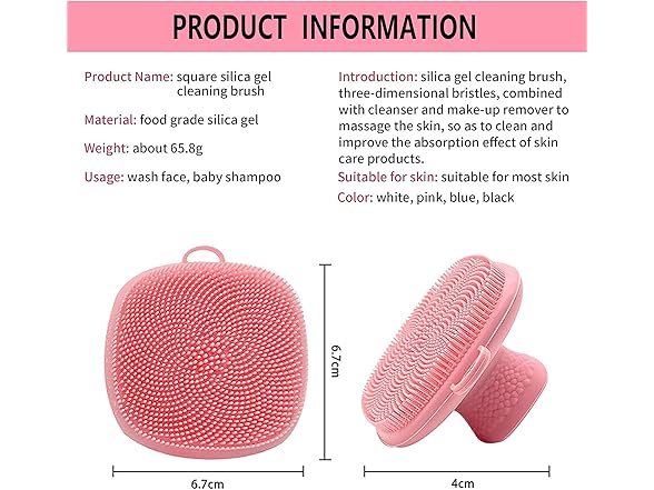 Silicone face Scrubber