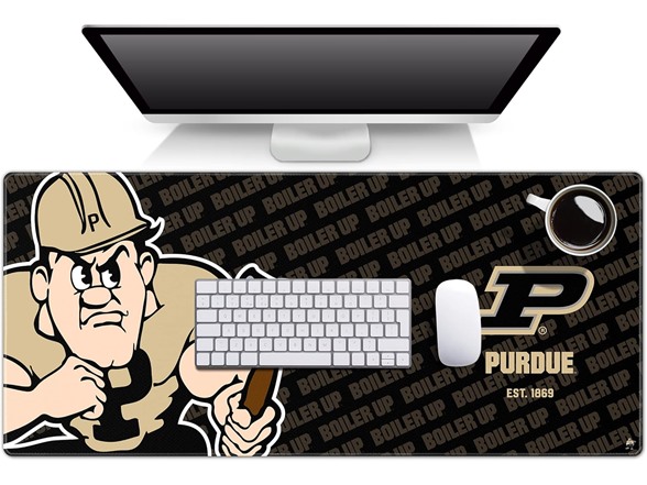 YouTheFan NCAA Purdue Boilermakers Logo Series Desk Pad