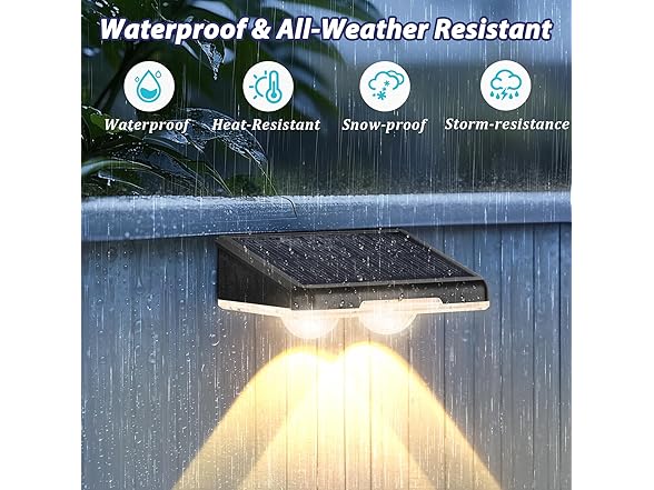 Brightever Solar Lights Outdoor 16-Pack, Waterproof