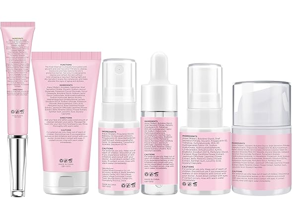 GEBEATY Snail Mucin Skin Care Set