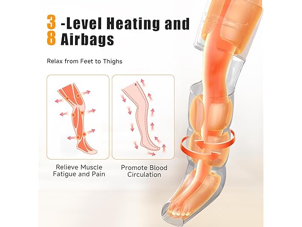 Yeskuyan Leg Massager with Heat