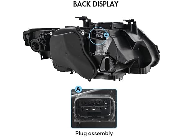 Oahiem Headlights for 2007-2010 BMW 3 Series