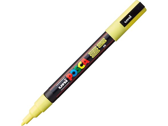 uni-ball Uni POSCA 186510 Marker Fine Bullet Yellow