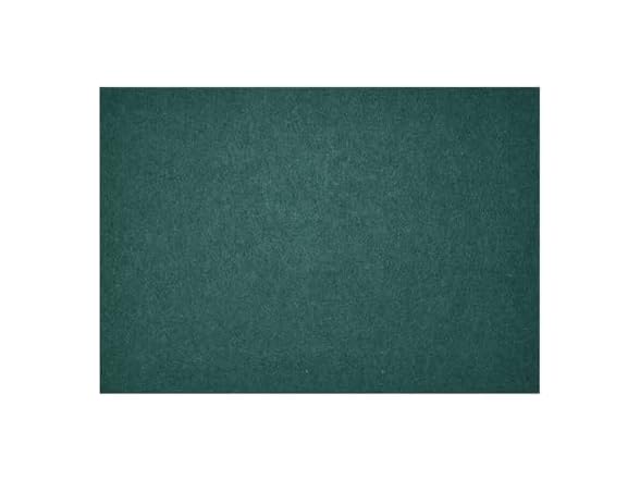 Fortessa Loft Felt Placemat, 12.2 x 16.5 Rectangle Placemat (Set of 4), Forest