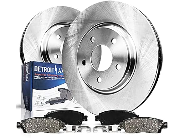 Detroit Axle - 4pc 2.0L Front Brake Kit for Sport