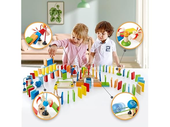 Hape Dynamo Wooden Domino Set