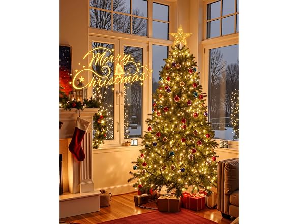 Brightown Christmas Star Tree Topper