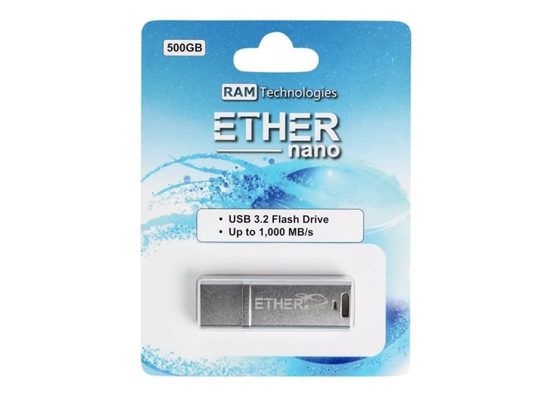 Ether Nano USB 3.2 SSD Flash Drive
