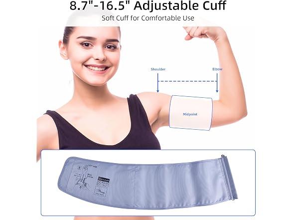 COOCEER Automatic Blood Pressure Monitor X8