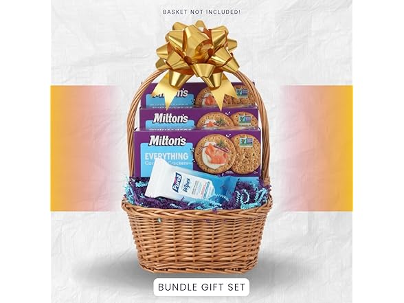 8 Item Set- Milton's Crackers & Hand Sanitizing Wipes