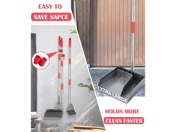 Stainless Pooper Scooper Rake & Spade