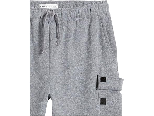 Amazon Essentials Mens RelaxedFit Cargo Fleece Sweatpants