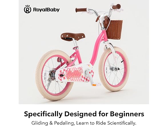 RoyalBaby Girls Belle EZ Bike Balance - Gallery 8