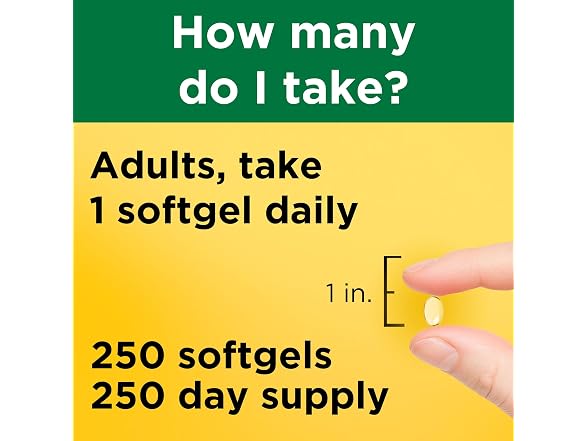 Nature Made Vitamin D3 2000IU 250ct