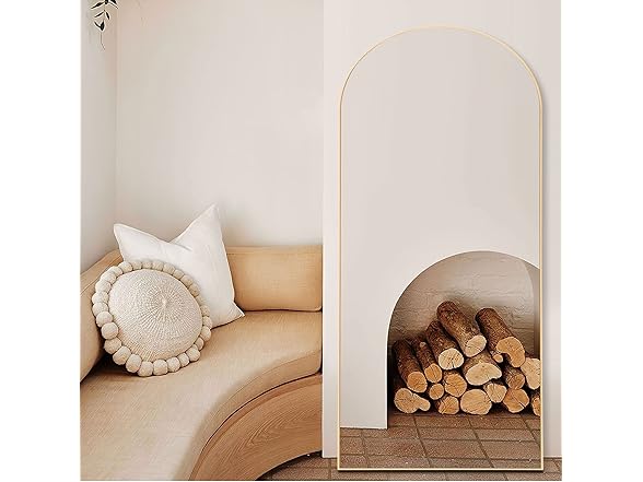 NeuType Arched Full Length Mirror, 71"x32"