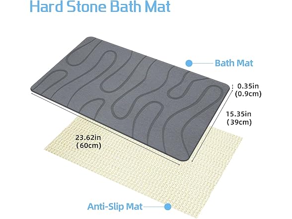 Stone Bath Mat