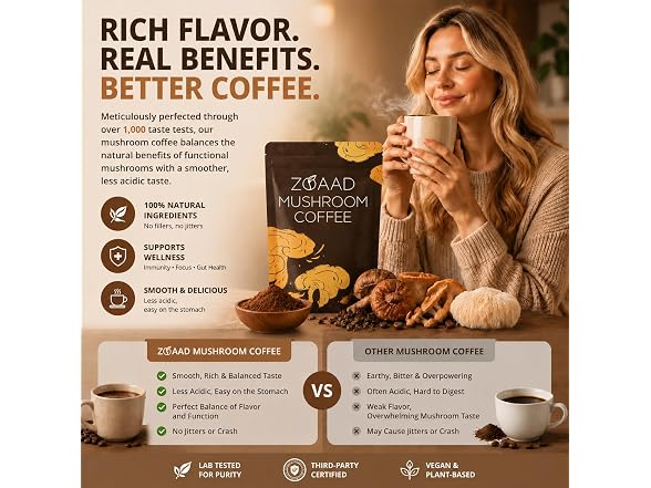 Mushroom Coffee Blend