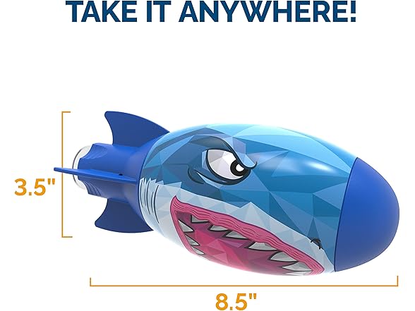 SwimWays Shark Rocket, Kids Pool Accessories