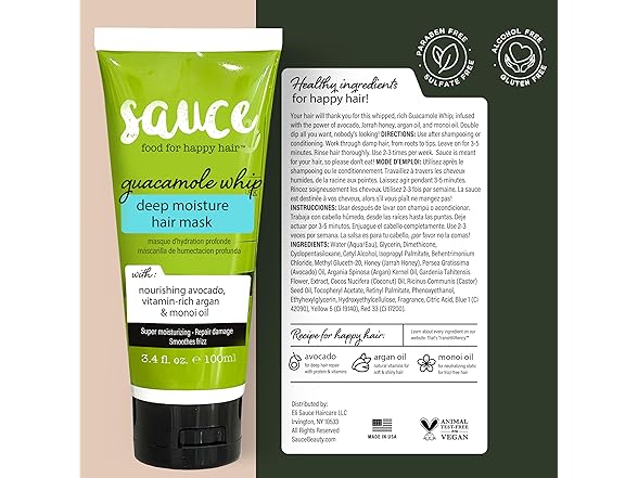 SAUCE BEAUTY Deep Conditioning Hair Mask