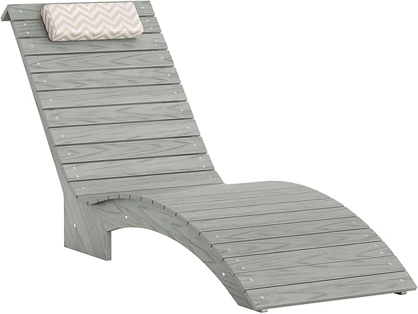 Aruba Blue In Pool Lounge Chair
