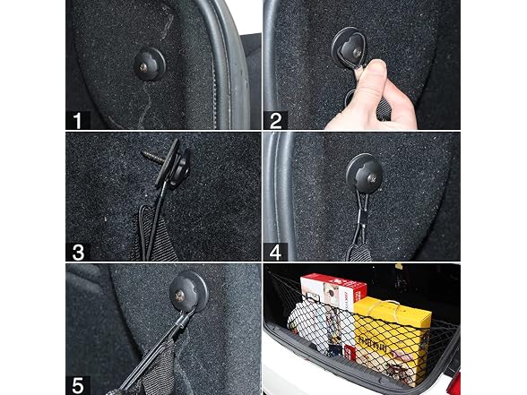Geweeco Car Rear Cargo Net, Universal