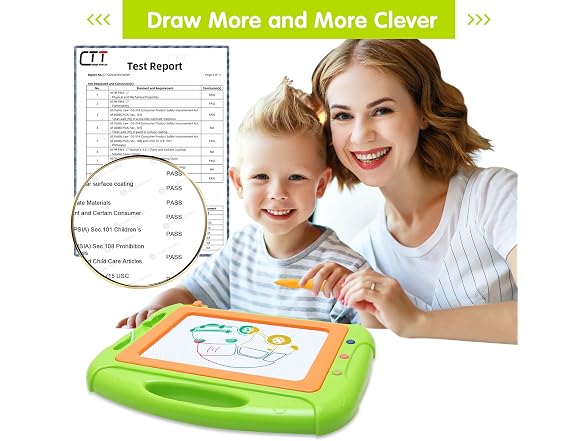 HZZILEY Magnetic Drawing Board
