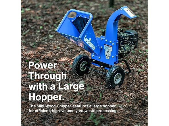 Landworks Landworks Wood Chipper Shredder Mulcher