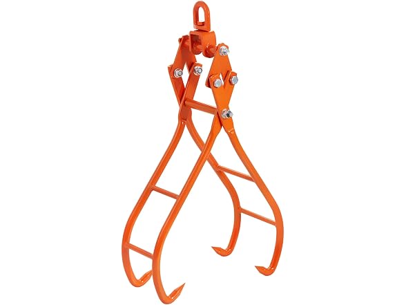 Timber Claw Hook, 28 inch 4 Claw Log Grapple for