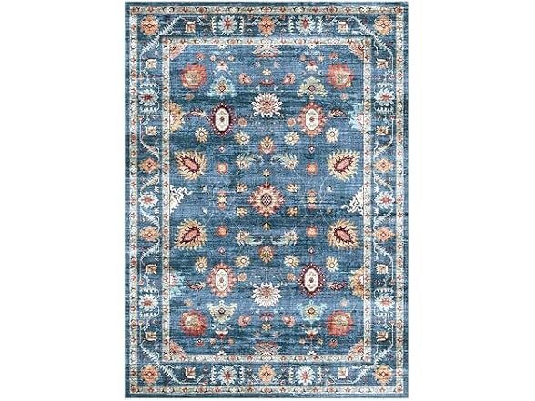 Gertmenian Washable Rug 6x9 Casper Blue