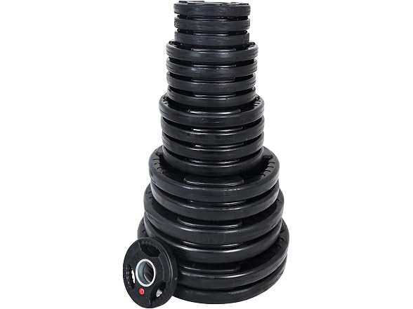 BalanceFrom Cast Iron Olympic 2-Inch Plate Weight Plate