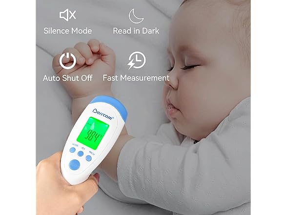 Berrcom 2Pk Infrared Forehead Thermometer