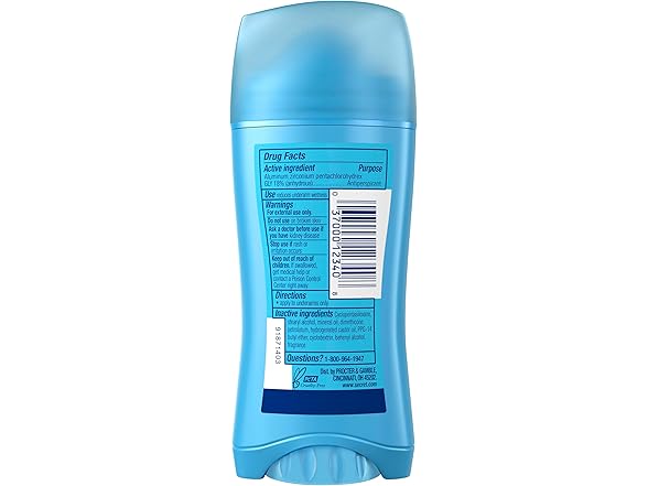 Secret Original Unscented 2.6oz