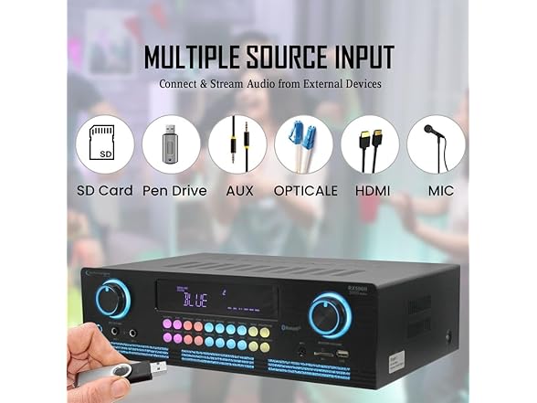 Technical Pro Dual-Channel Pro Amplifier 3000W