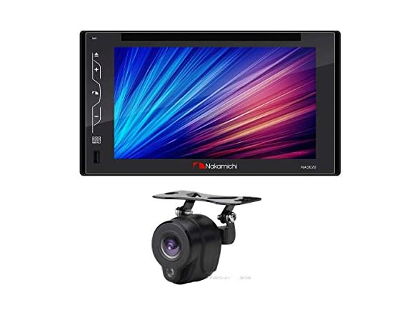 Nakamichi NM NA3020/NC5L 2DIN 6.2 GLASS DVD SCRN W/BU C