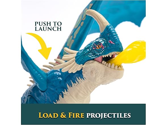 Battle Dragons, Fire Blast Deadly Nadder, 10” Action Figure
