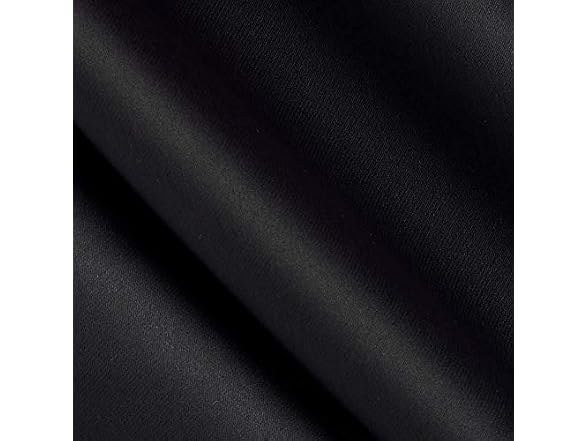 FABRIC GIFT LA Black Blackout Drapery Fabric by The Yard
