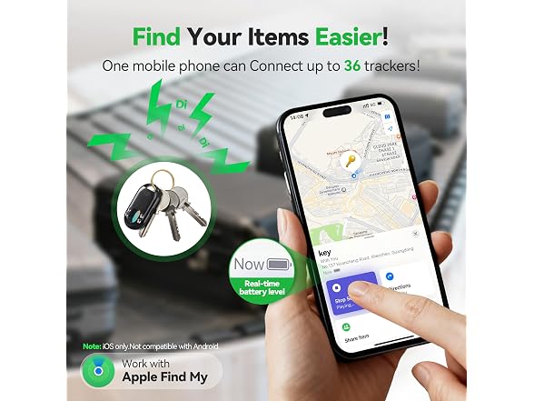 TECKNET MFi Air Tracker Tags BT