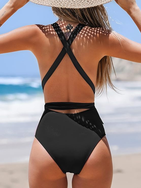 CUPSHE One Piece Self Tie Swimsuit - Gallery 10