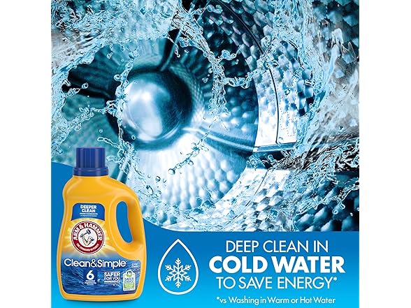 Arm & Hammer Clean & Simple, 25 Loads Li