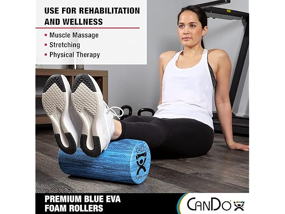 Premium Blue Marble EVA Foam Roller