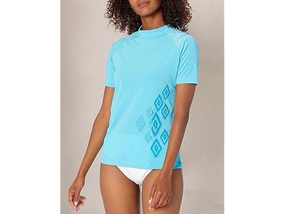Kanu Surf Women's St Lucia Aqua Rashguard (M)