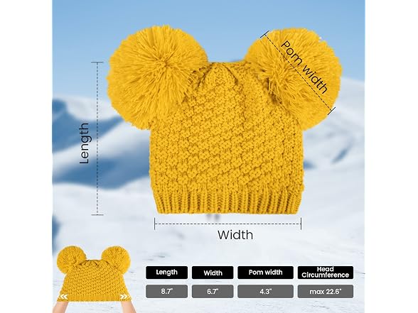 Livingston Women (OS) Winter Beanie Knit Soft Hats