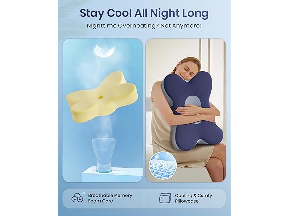 FAIORD Cervical Neck Pillow