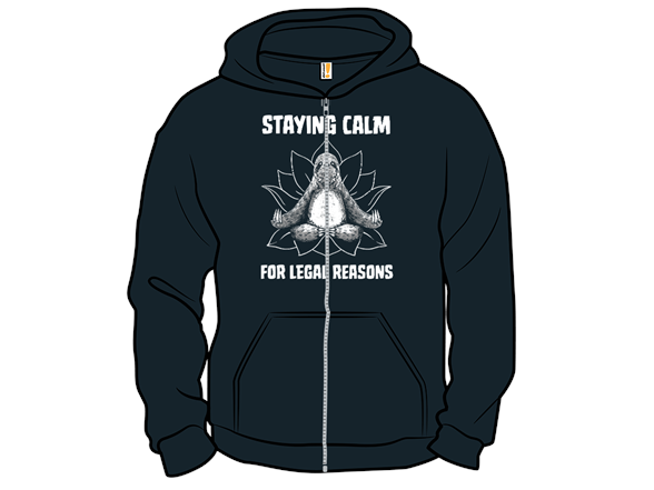 Staying Calm For Legal Reasons