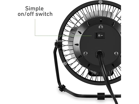 Holmes HOLMES 4" Mini High-Velocity Personal Desk Fa