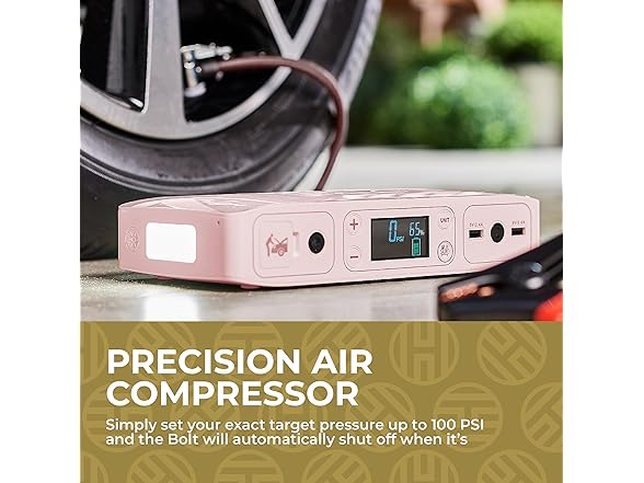 HALO Bolt Air+ 55500 Portable Powerbank & Car Battery Jump Starter