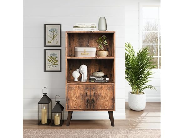 Wonder Comfort Wood 3-Tier Bookshelf